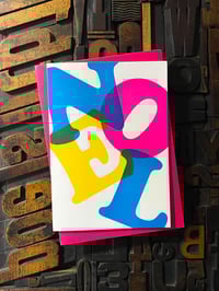 Image 2 of Noel, Joy and Hope | Christmas Letterpress Greeting Card Set