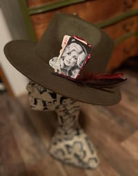 Image 1 of "Queen Dolly" Custom Hat