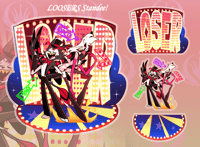 Image 2 of PREORDERS Loosers Acrylic Standee Hazbin Hotel