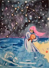 Original Illustration ~ Aquarius
