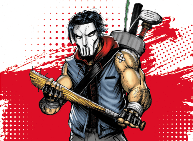 11x17 Casey Jones with BONUS matching print