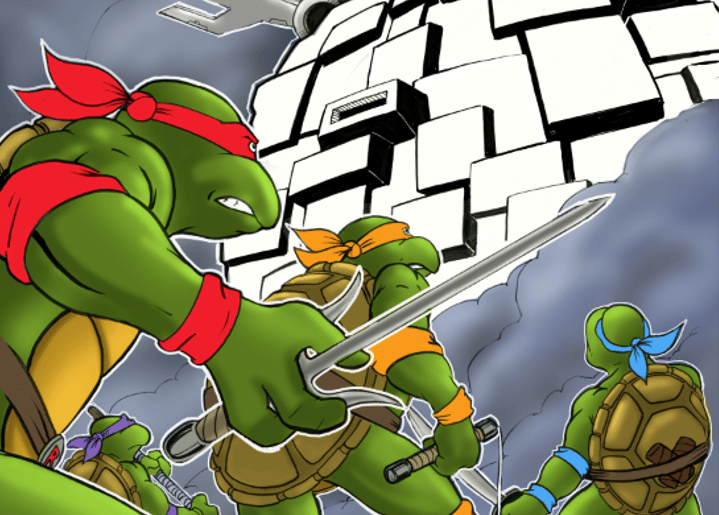 TMNT intro tribute with BONUS matching print plus extras