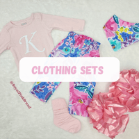 Floral Tutu Socks Clothing Set