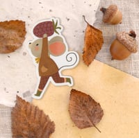 Image 3 of Harvest Mouse & Blackberry Sticker