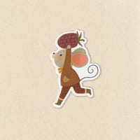 Image 4 of Harvest Mouse & Blackberry Sticker
