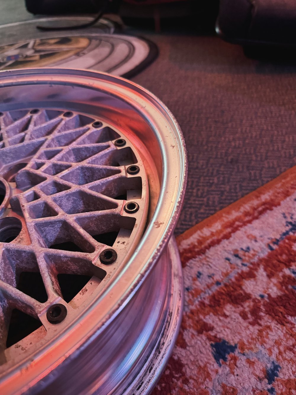 4H SSR Reverse Mesh 15” 6.5J +19 B-Type (Pair)