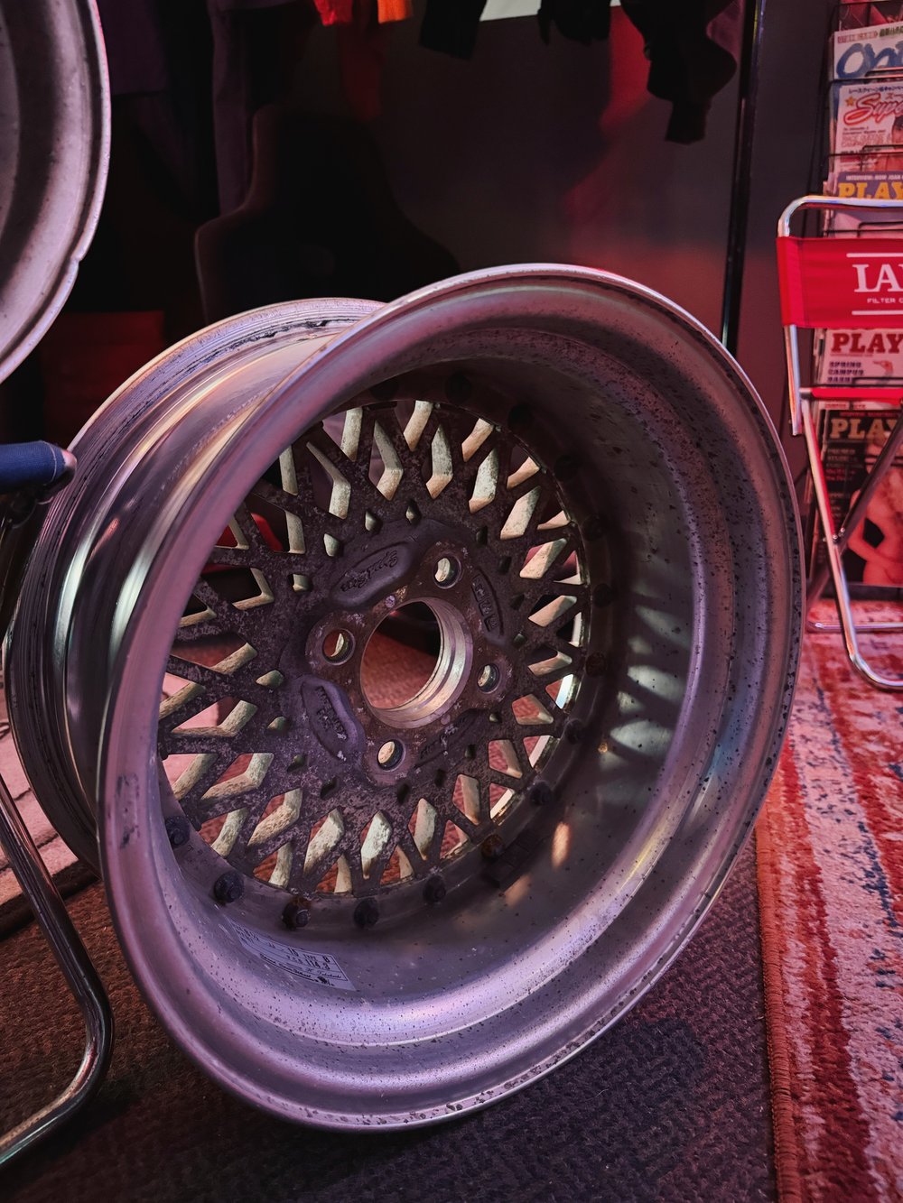 4H SSR Reverse Mesh 15” 6.5J +19 B-Type (Pair)