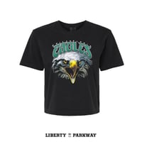 Women's 'Vintage Birds' Crop Shirt