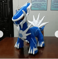 New Japan Cartoon Pokemon Dialga Plush toy Soft Stuffed Animals doll Children's Birthday Gifts