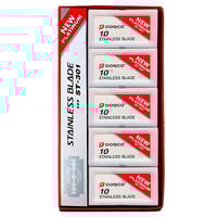 Dorco Stainless Double Edge Razor Blade Red 100ct
