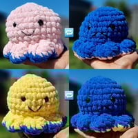Image 1 of Handmade Crochet Reversible Octopus