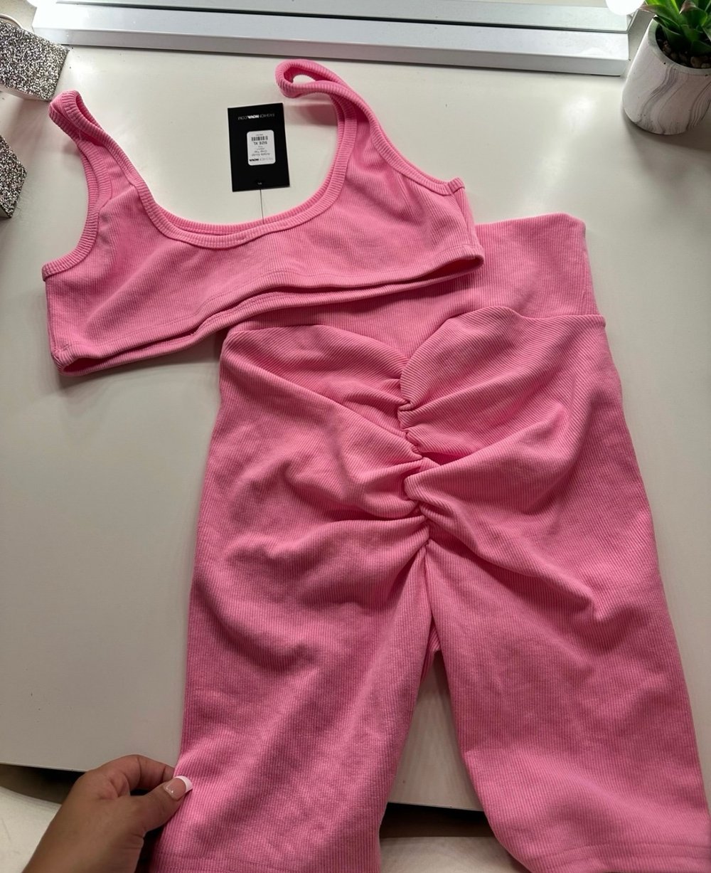 Pink Fashion Nova 2 PC Set