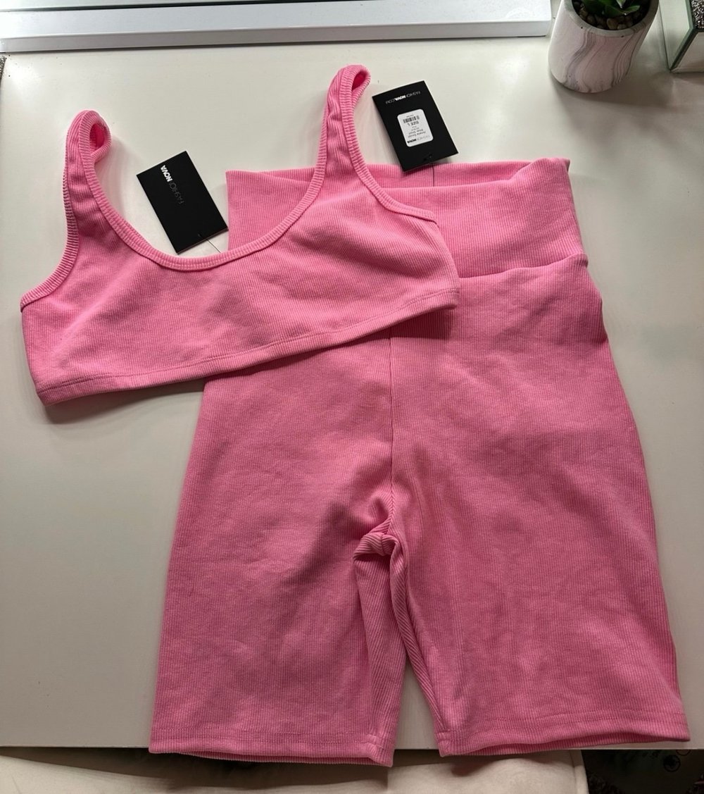 Pink Fashion Nova 2 PC Set