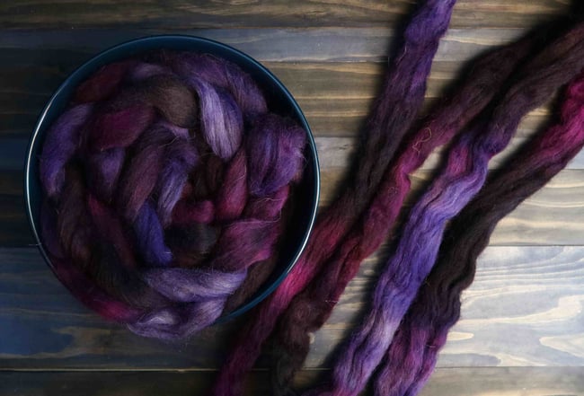 Night Berry Combed Top - Icelandic