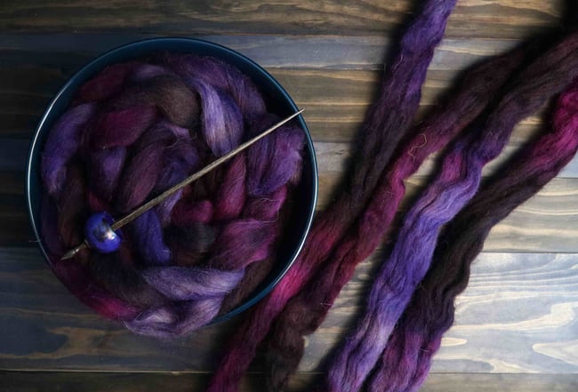 Night Berry Combed Top - Icelandic