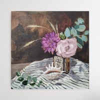 Image 1 of Blooms in a whisky bottle