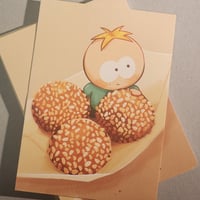 sesame ball butters print