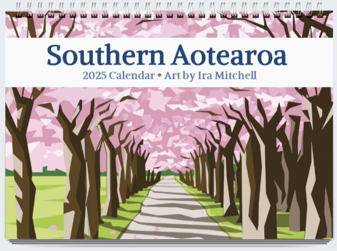 Image of Southern Aotearoa 2025 Calendar