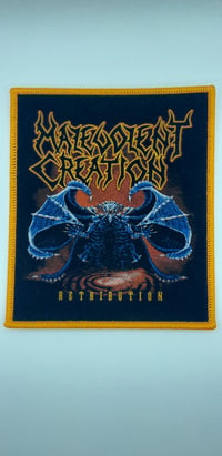 Official Malevolent Creation - Retribution Orange Border Patch