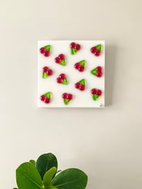 Image 3 of Gummy Cherries - Retro Wall Hanging 