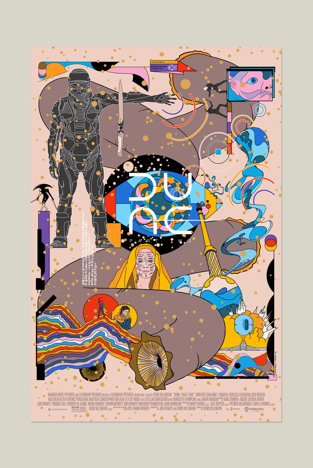 Dune Part 2 (Gold foil) - Artist Proof