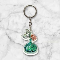 Image 2 of Green Vase Keyring