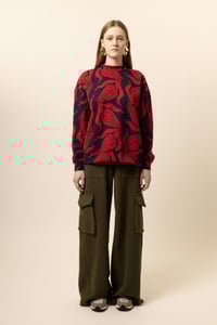 Image 2 of MAGLIA MELODIE AGAVE ROSSO €159 -50%