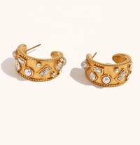 Image 2 of Moondust Hoops