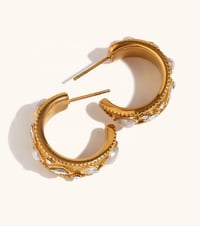 Image 3 of Moondust Hoops
