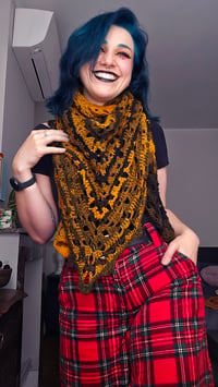 Image 1 of Bumblebee shawl