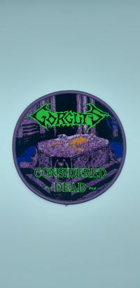 Gorguts - Considered Dead Purple Border Patch