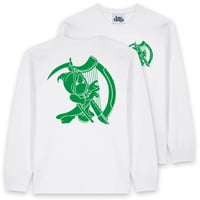 Image 1 of HARPIST LONG SLEEVE T-SHIRT WHITE