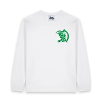Image 2 of HARPIST LONG SLEEVE T-SHIRT WHITE