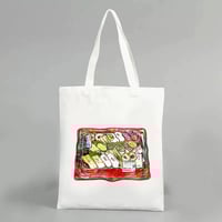 Red Sushi Tray Tote Bag