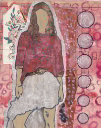 Image 1 of Handmade Mixed Media Journal - Vintage Document & Tracing Paper Edition