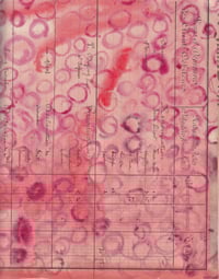 Image 2 of Handmade Mixed Media Journal - Vintage Document & Tracing Paper Edition