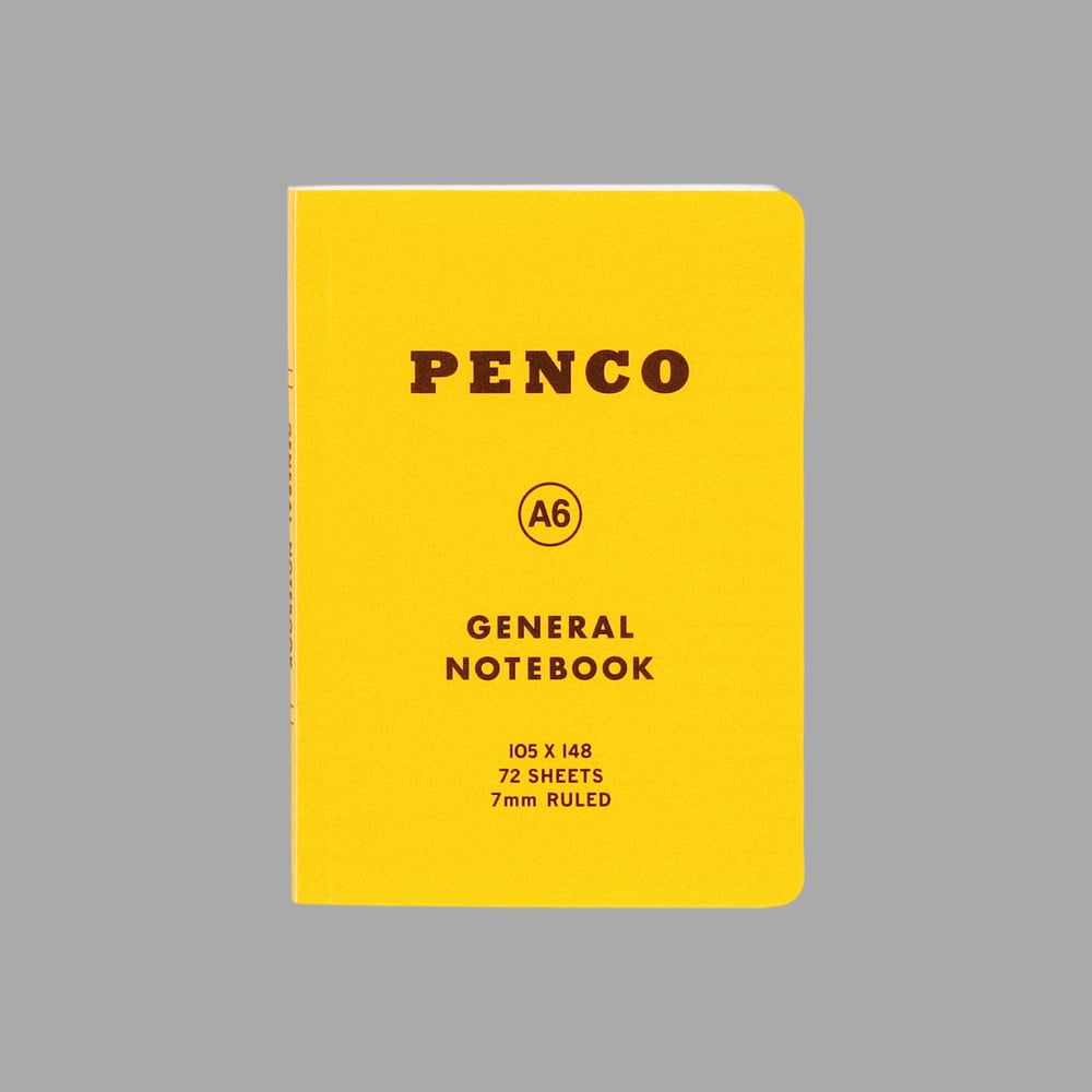 Image of [PENCO®] GENERAL NOTEBOOK (A6)