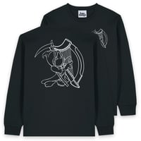 Image 1 of HARPIST LONG SLEEVE T-SHIRT BLACK
