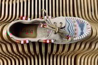 Image 3 of Lagoa khaki suede deck espadrilles 