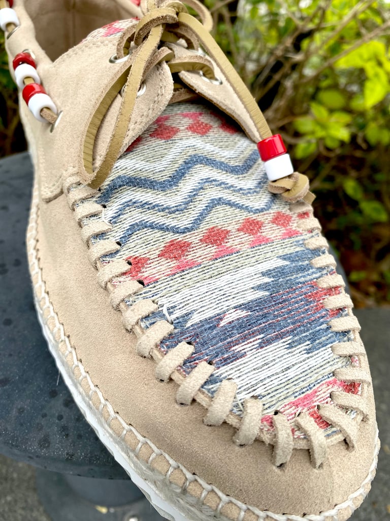 Lagoa khaki suede deck espadrilles Image 6