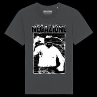 Image 1 of Negazione - Faccia Strappata T-Shirt Grey