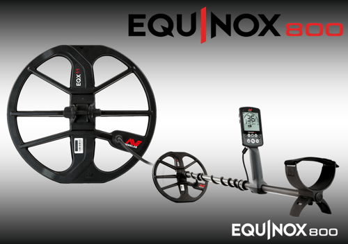 Image of Minelab Equinox 800 + Extra 15" Coil