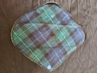 Image 4 of Cotton Flannel Pantyliners - Set of 6 Plaid