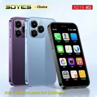 SOYES XS16 Mini smartphone with Android operating system, 4G network