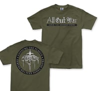 Image 1 of ALL OUT WAR "EXTINCTION" T SHIRT