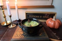 Broomsticks and Brews Cauldron Candle