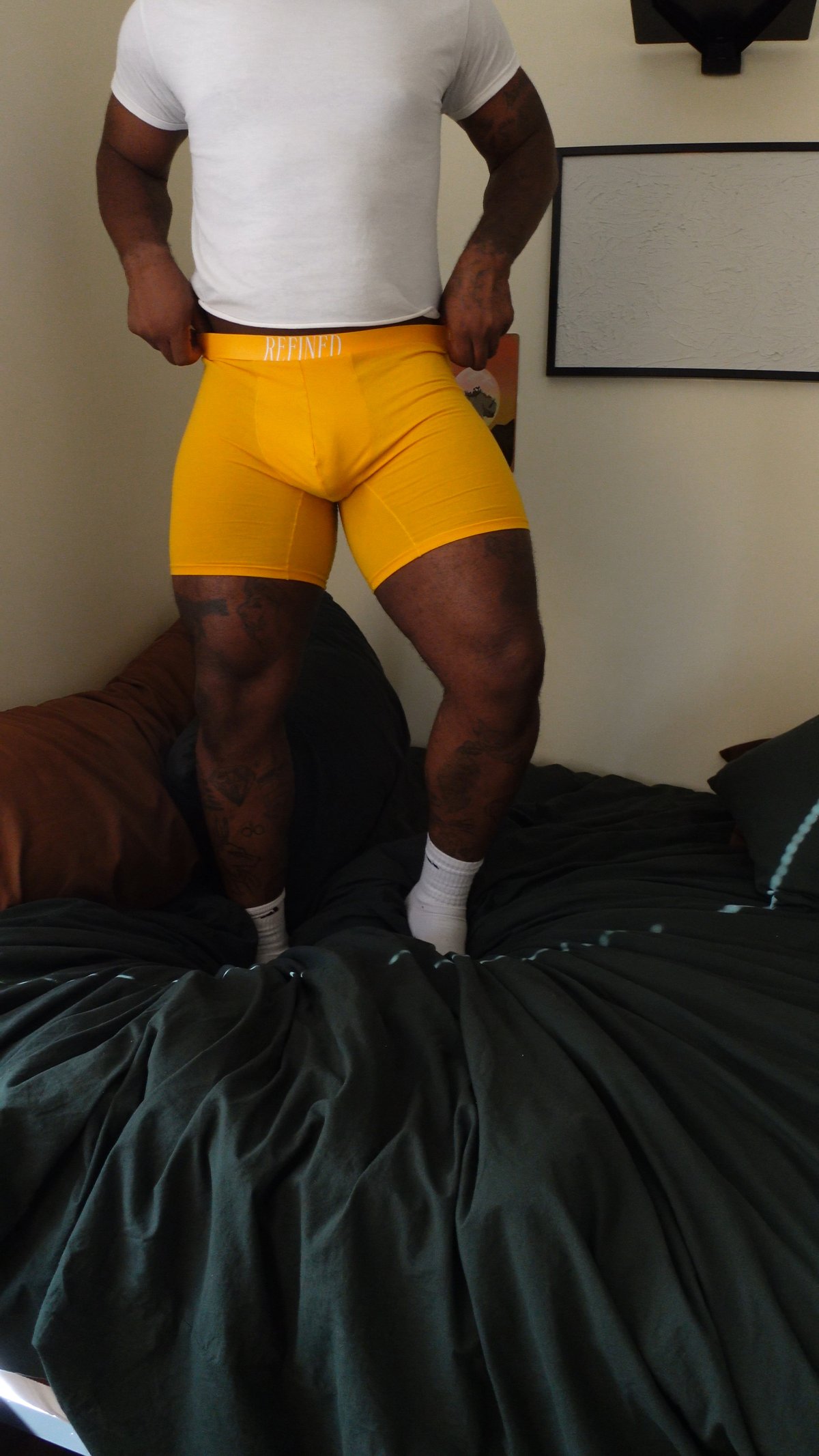 Image of Yellow Refined Premium underwear (Extended)PRE ORDER 