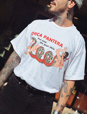 Chica Pantera T-shirt - Snake Girl