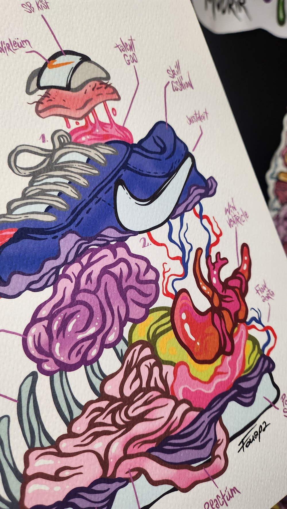 PRINT : NIKE ANATOMY