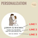 Wedding Favor Stickers/ Wedding Invitation Stickers  결혼 답례품 스티커/ 청첩장 스티커